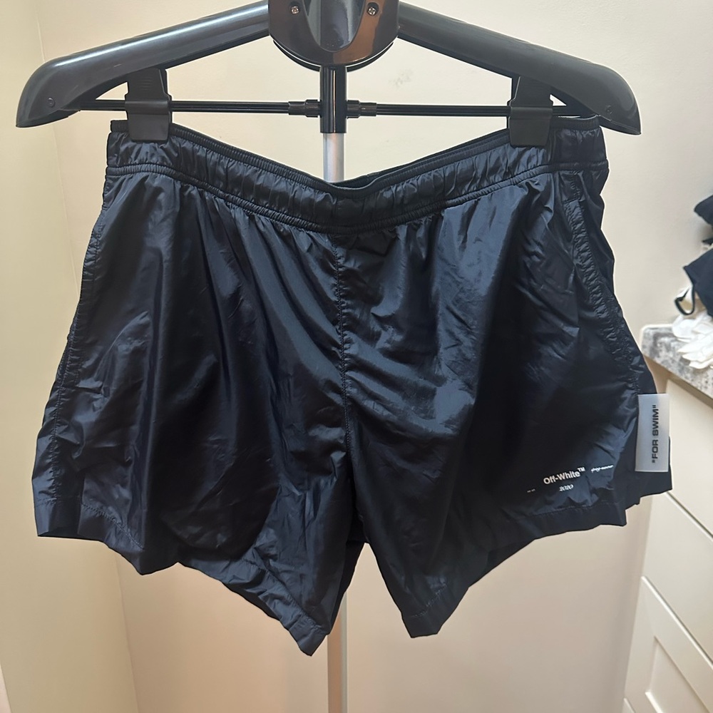 Off White Swimming Trunks size L